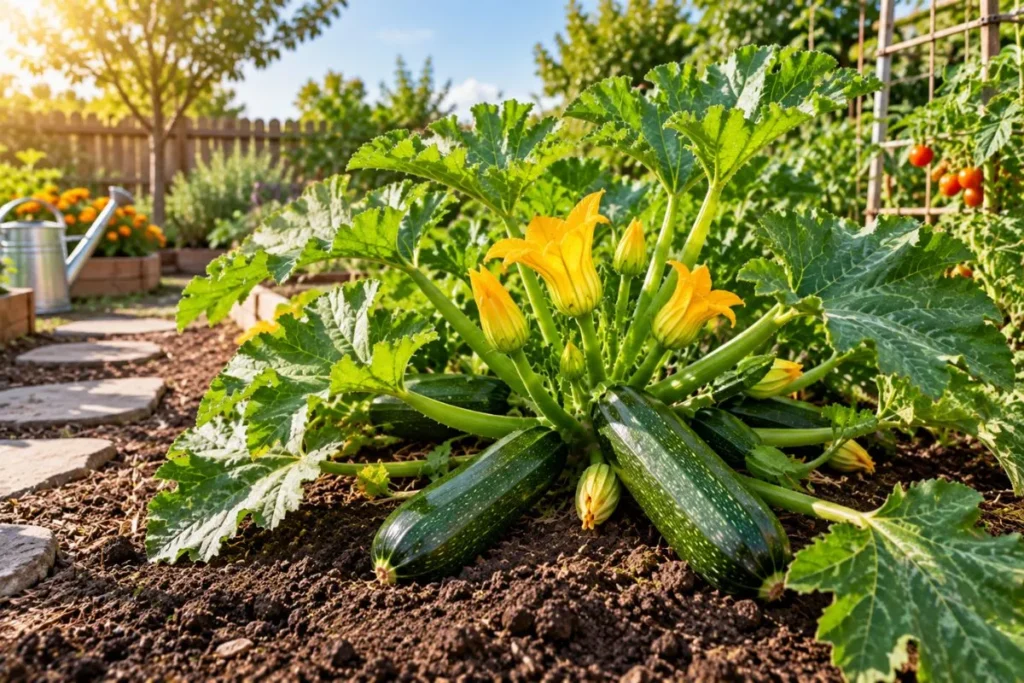 The Ideal Location for Healthy Zucchini Plants