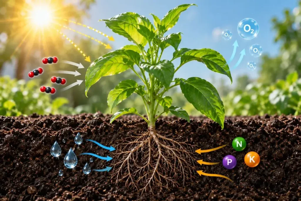 The Plant's Food Factory