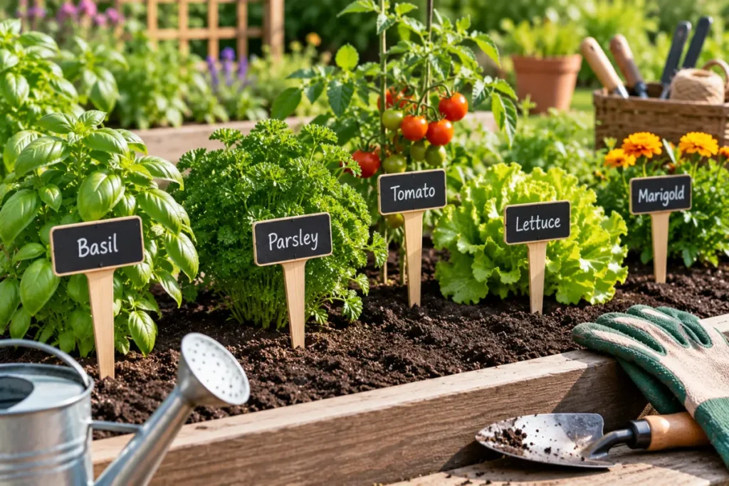 Use Plant Markers in Your Garden