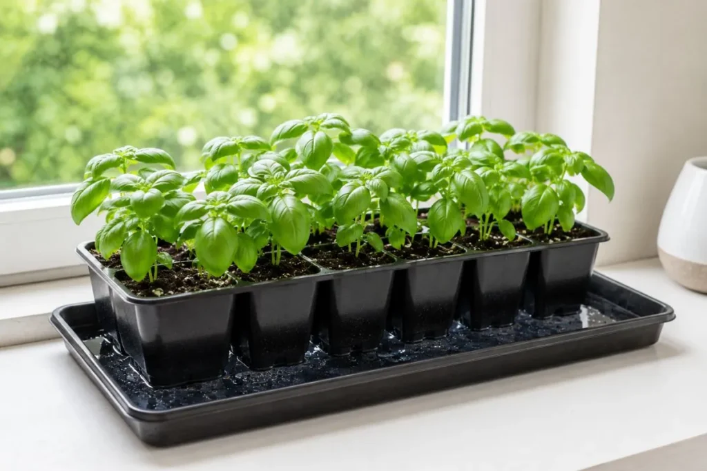 Use a Water Tray