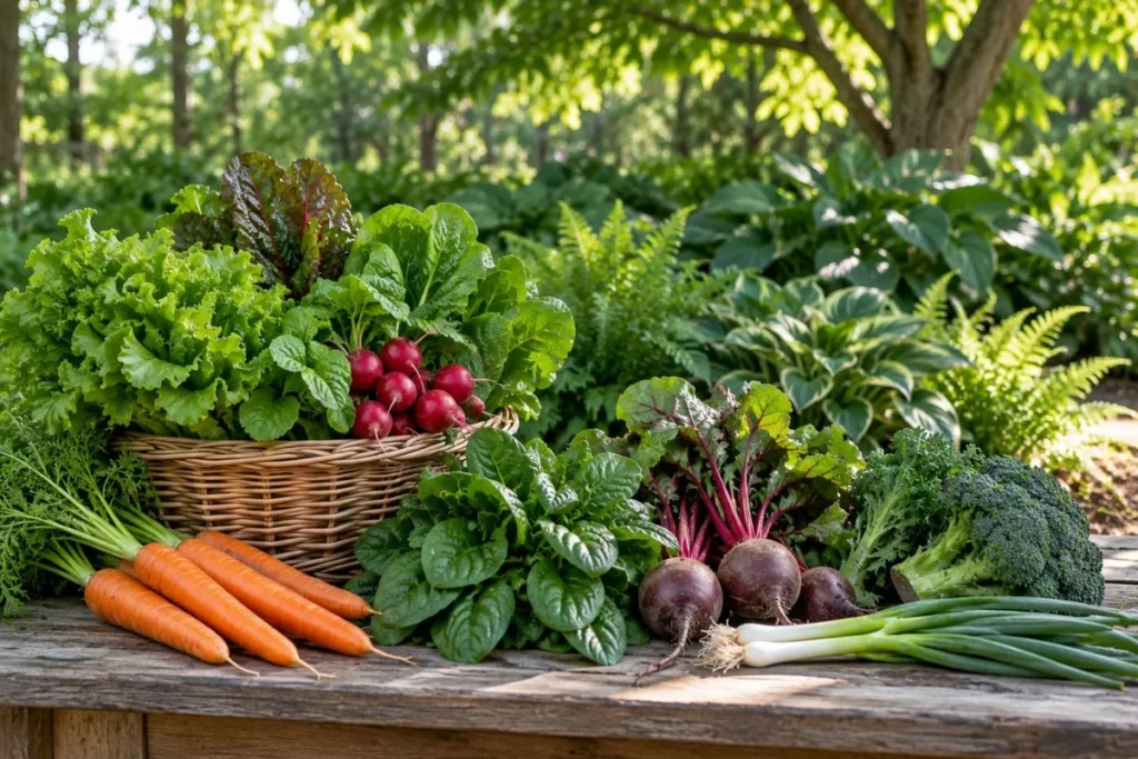 Vegetables for Planting in Shade