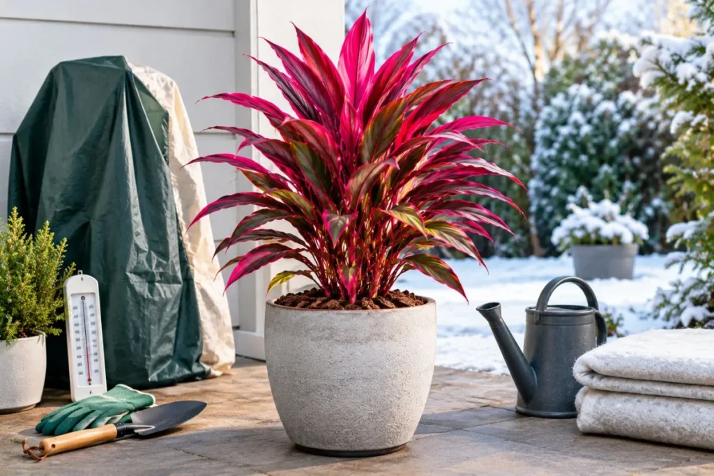 Adjust Cordyline Care During Winter