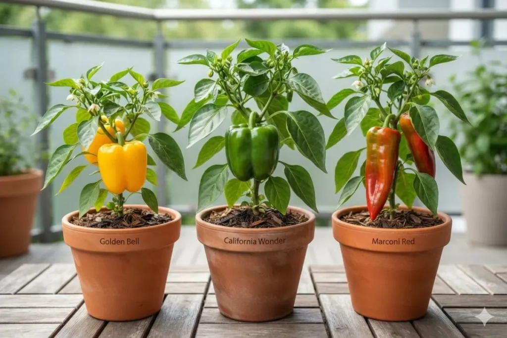 Best Bell Pepper Varieties for Containers