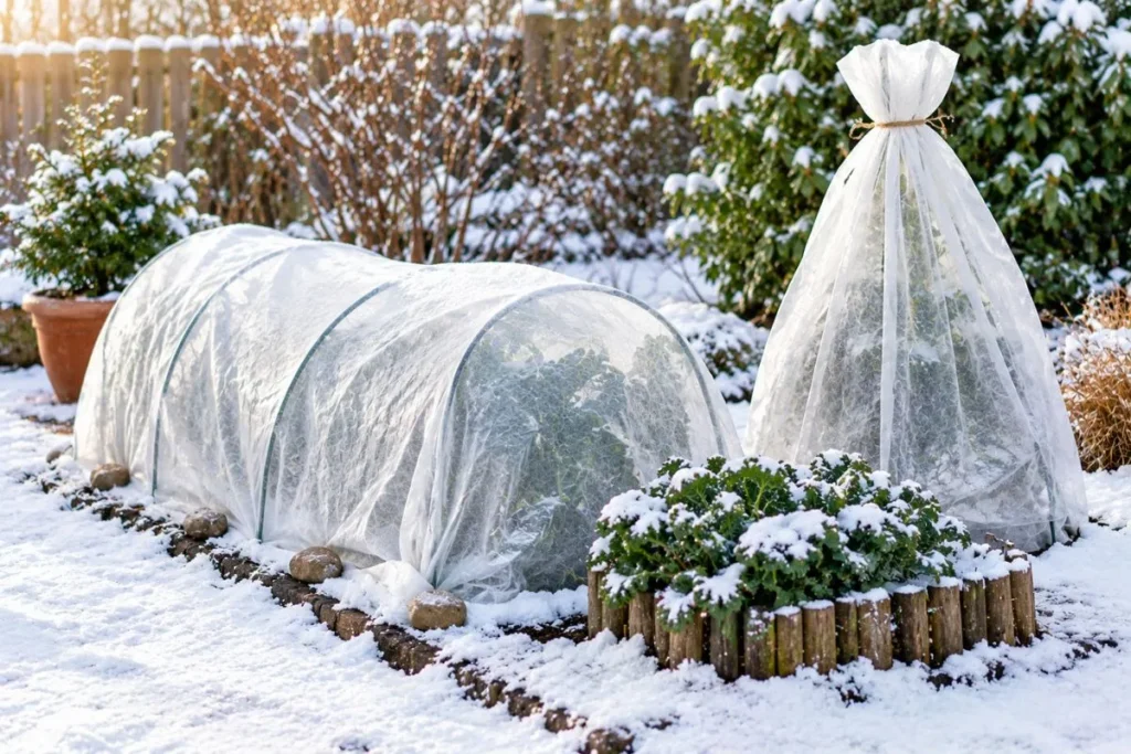 Cover Plants Before Frost Arrives