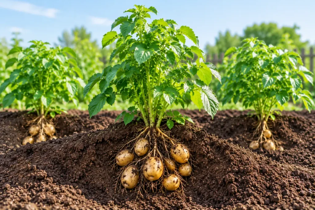 Developing Tubers Room to Grow