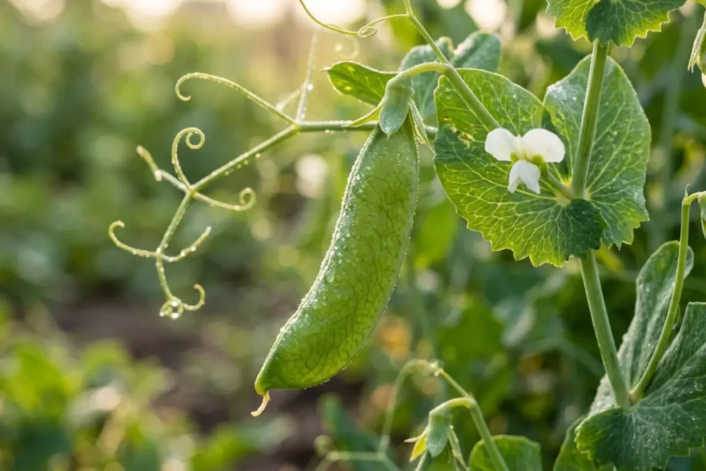  growing fresh peas