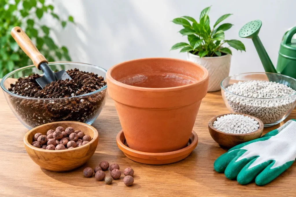 How to Prepare the Pot Before Planting