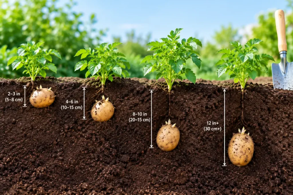 Ideal Starting Depth for Potatoes