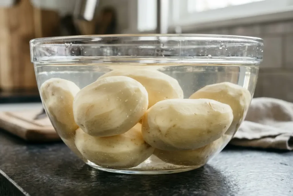 Keep Peeled Potatoes Fresh Overnight