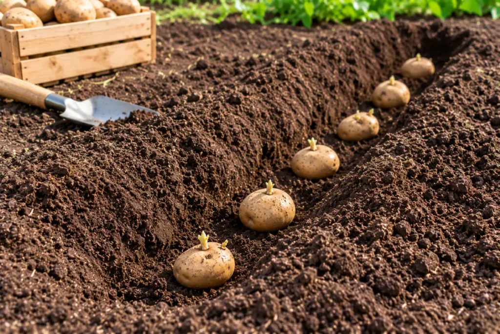 Potatoes Be Planted in Soil