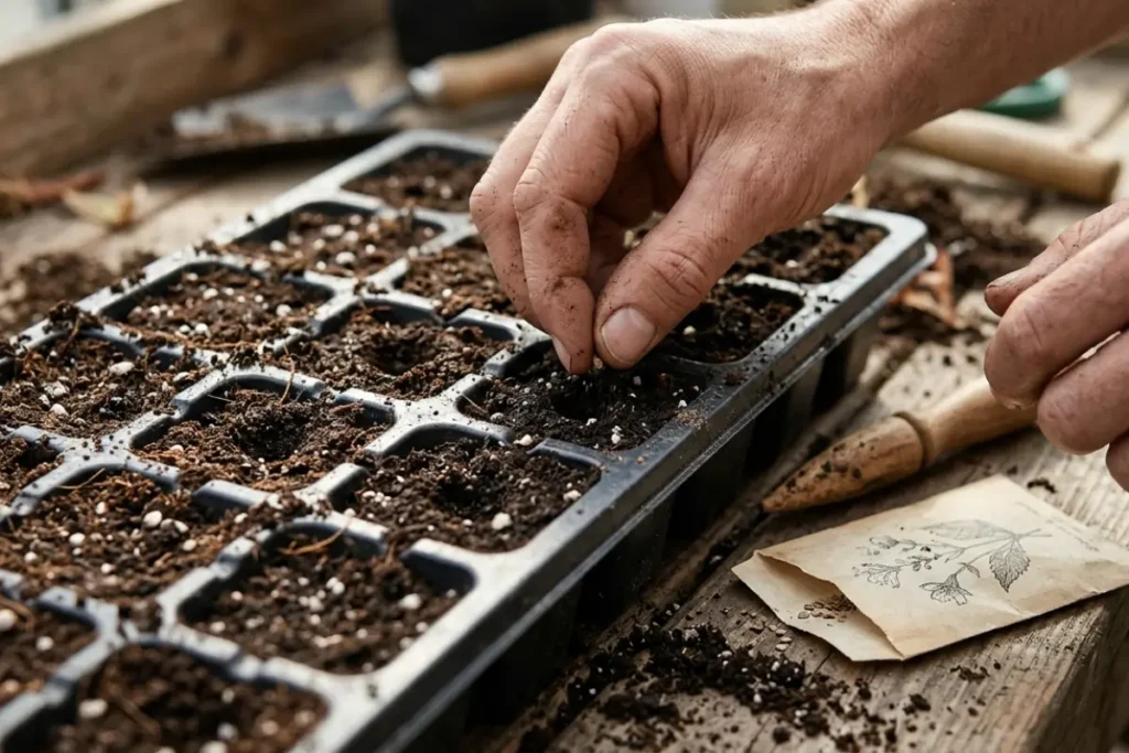 Prepare Seed-Starting Trays 