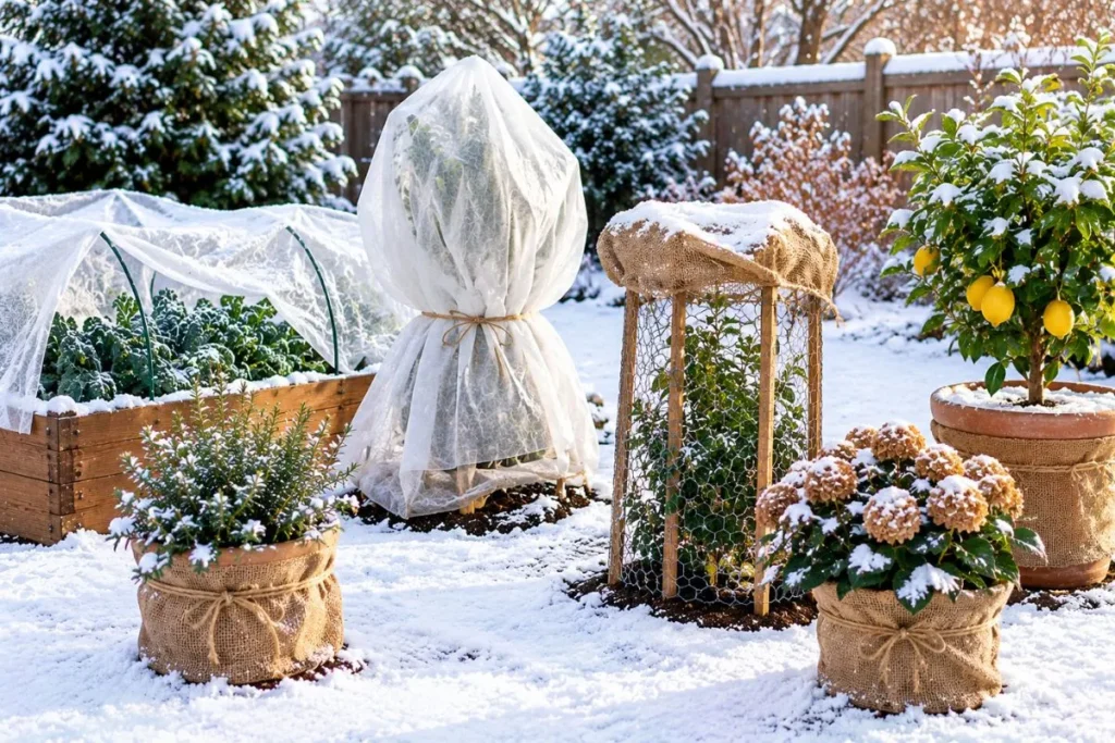 Protect Different Types of Plants in Winter