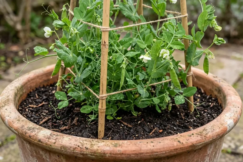 Size Pot Do Pea Plants Need