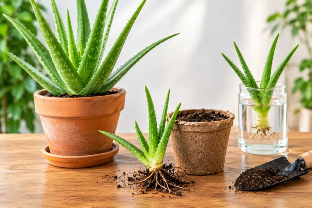 Start an Aloe Vera Plant From a Pup