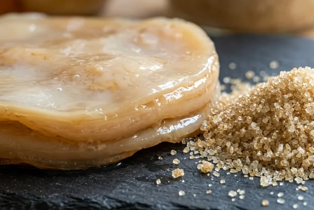 sugar, a healthy SCOBY,