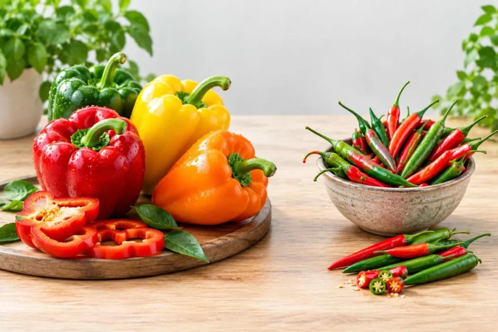 Sweet Peppers vs. Hot Peppers