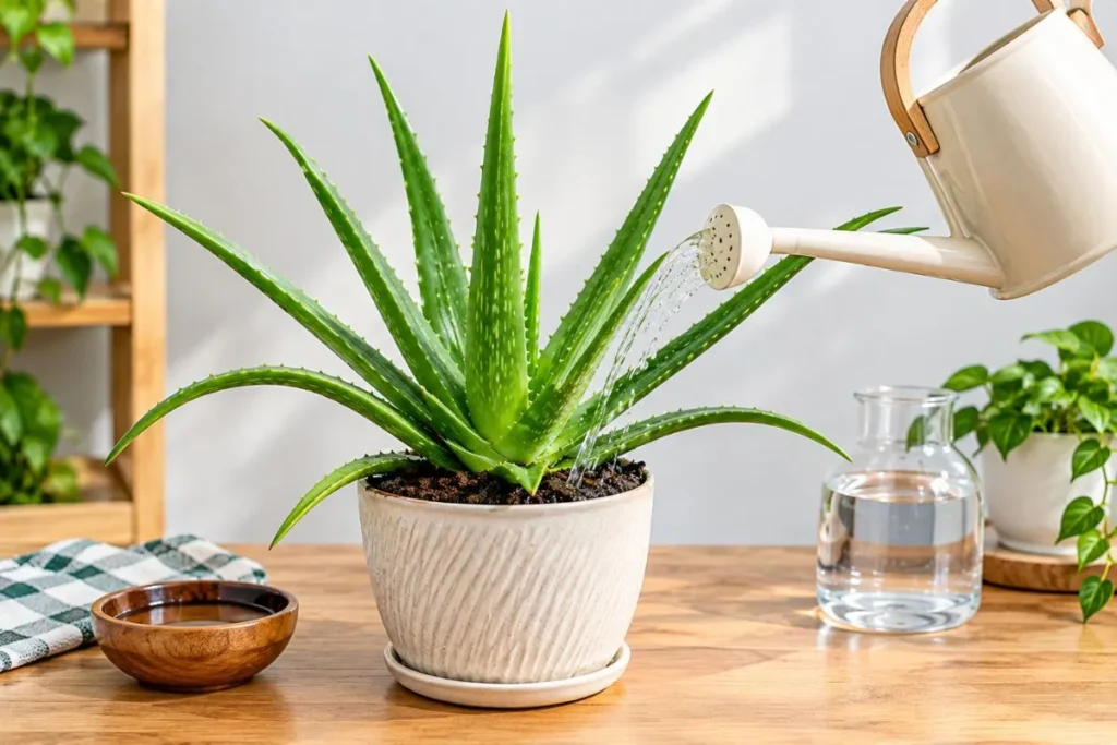 Water an Aloe Vera Plant Correctly